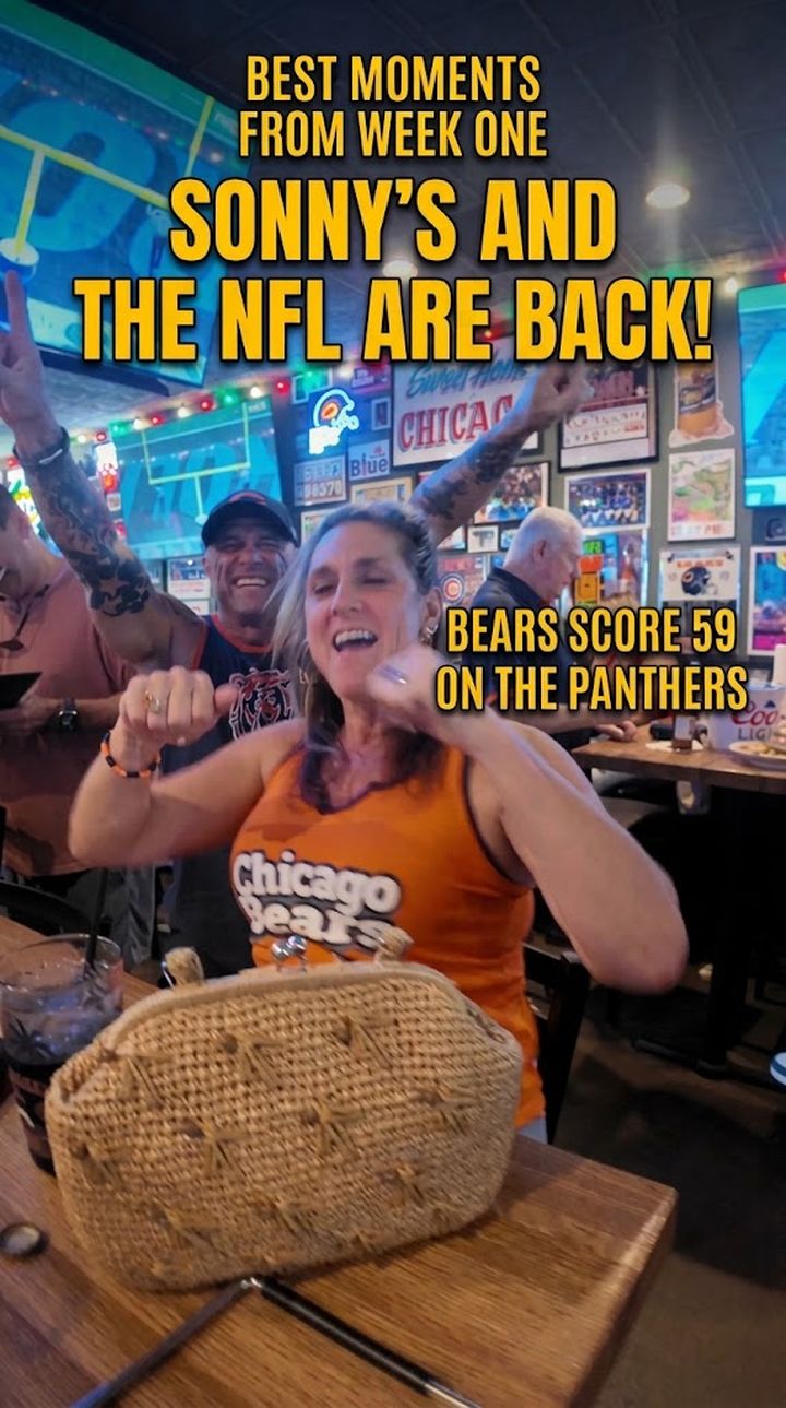 Sonny's and the NFL are back, week one game day reel at Sonny's Pizzeria and Sports Bar